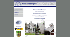 Desktop Screenshot of nolansroofing.com